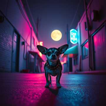 Lupita, Cadela Dona da Rua